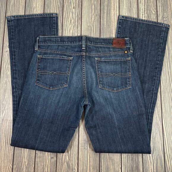 Lucky Brand Jeans Zoe Boot Cut Women Sz 6/28 Americana Classic Western Denim - Picture 7 of 10